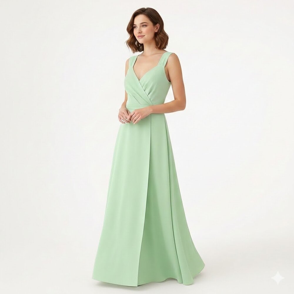 NWT JJs House Wedding & Special Occasion mint green dress sz 8